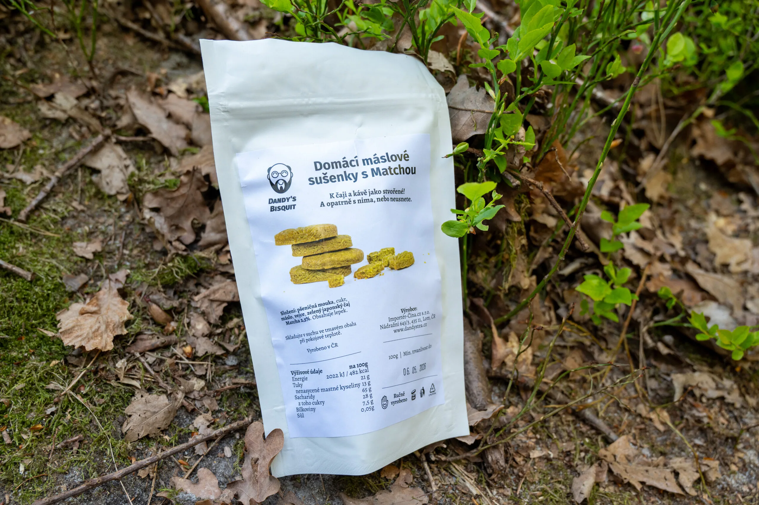 Máslové sušenky s čajem matcha - Obrázek 5